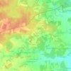 Mappa topografica Le Brandais, altitudine, rilievo