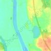 Mappa topografica Borski, altitudine, rilievo