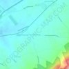 Mappa topografica Chestnut Crossroads, altitudine, rilievo