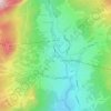 Mappa topografica Val di Sotto, altitudine, rilievo