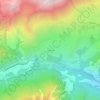 Mappa topografica Balboutet, altitudine, rilievo