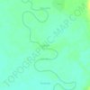 Mappa topografica Gubani, altitudine, rilievo