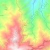Mappa topografica Pulag, altitudine, rilievo