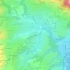 Mappa topografica Balléon, altitudine, rilievo