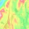 Mappa topografica West Mahopac, altitudine, rilievo