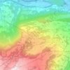Mappa topografica Tannenboden, altitudine, rilievo