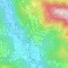 Mappa topografica Bosco Valtravaglia, altitudine, rilievo