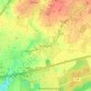 Mappa topografica Stemwarde, altitudine, rilievo