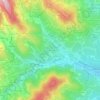 Mappa topografica Bois de la Salle, altitudine, rilievo