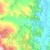 Mappa topografica Mina, altitudine, rilievo
