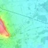 Mappa topografica Tilbeck, altitudine, rilievo