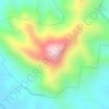 Mappa topografica Mount Perry, altitudine, rilievo