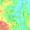 Mappa topografica La Maison Neuve, altitudine, rilievo