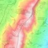Mappa topografica Desvío Puente Morán Valverde, altitudine, rilievo