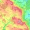 Mappa topografica Tannfeld, altitudine, rilievo