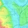 Mappa topografica Le Quinconce, altitudine, rilievo