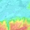 Mappa topografica Quinçay, altitudine, rilievo