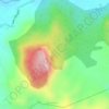 Mappa topografica Mount Panginraon, altitudine, rilievo