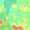 Mappa topografica Mendong, altitudine, rilievo