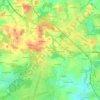 Mappa topografica Kersalic, altitudine, rilievo