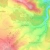 Mappa topografica Hirschbach, altitudine, rilievo