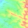Mappa topografica A Lamothe, altitudine, rilievo