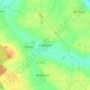 Mappa topografica Gramsdorf, altitudine, rilievo
