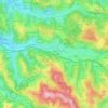 Mappa topografica Cité Nouvelle, altitudine, rilievo