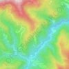 Mappa topografica Bruschi di Sopra, altitudine, rilievo