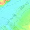 Mappa topografica Montinhos dos Pegos, altitudine, rilievo