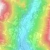Mappa topografica San Carlo, altitudine, rilievo