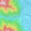 Mappa topografica Cimamulera, altitudine, rilievo