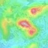 Mappa topografica CRTV Mbankolo, altitudine, rilievo