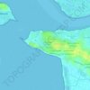 Mappa topografica Les Grandes Versennes, altitudine, rilievo