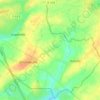 Mappa topografica Le Gros Chêne, altitudine, rilievo
