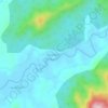 Mappa topografica Gundabala, altitudine, rilievo
