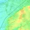 Mappa topografica Borstel, altitudine, rilievo