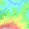 Mappa topografica San Mango sul Calore, altitudine, rilievo