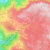 Mappa topografica Albergaria da Serra, altitudine, rilievo