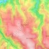 Mappa topografica Dittersdorf, altitudine, rilievo