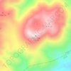 Mappa topografica Göllü Dağ, altitudine, rilievo