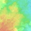 Mappa topografica Lègue, altitudine, rilievo