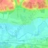 Mappa topografica Le Pizou, altitudine, rilievo