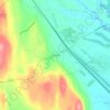 Mappa topografica Feura Bush, altitudine, rilievo