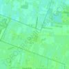 Mappa topografica Een-West, altitudine, rilievo