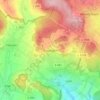 Mappa topografica Fussingen, altitudine, rilievo