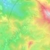 Mappa topografica Piedrasluengas, altitudine, rilievo