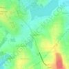 Mappa topografica Haragadde, altitudine, rilievo