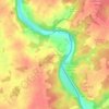 Mappa topografica La Guignoterie, altitudine, rilievo