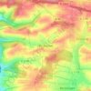 Mappa topografica Bockschaft, altitudine, rilievo